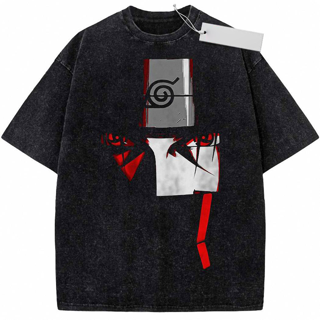 Itachi Uchiha Shirt, Akatsuki Shirt, Naruto Shirt, Anime Shirt, Vintage T Shirt 240