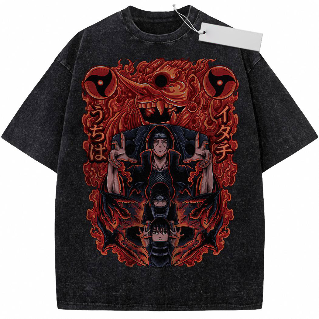 Itachi Uchiha Shirt, Naruto Shirt, Anime Shirt, Vintage Tee 894