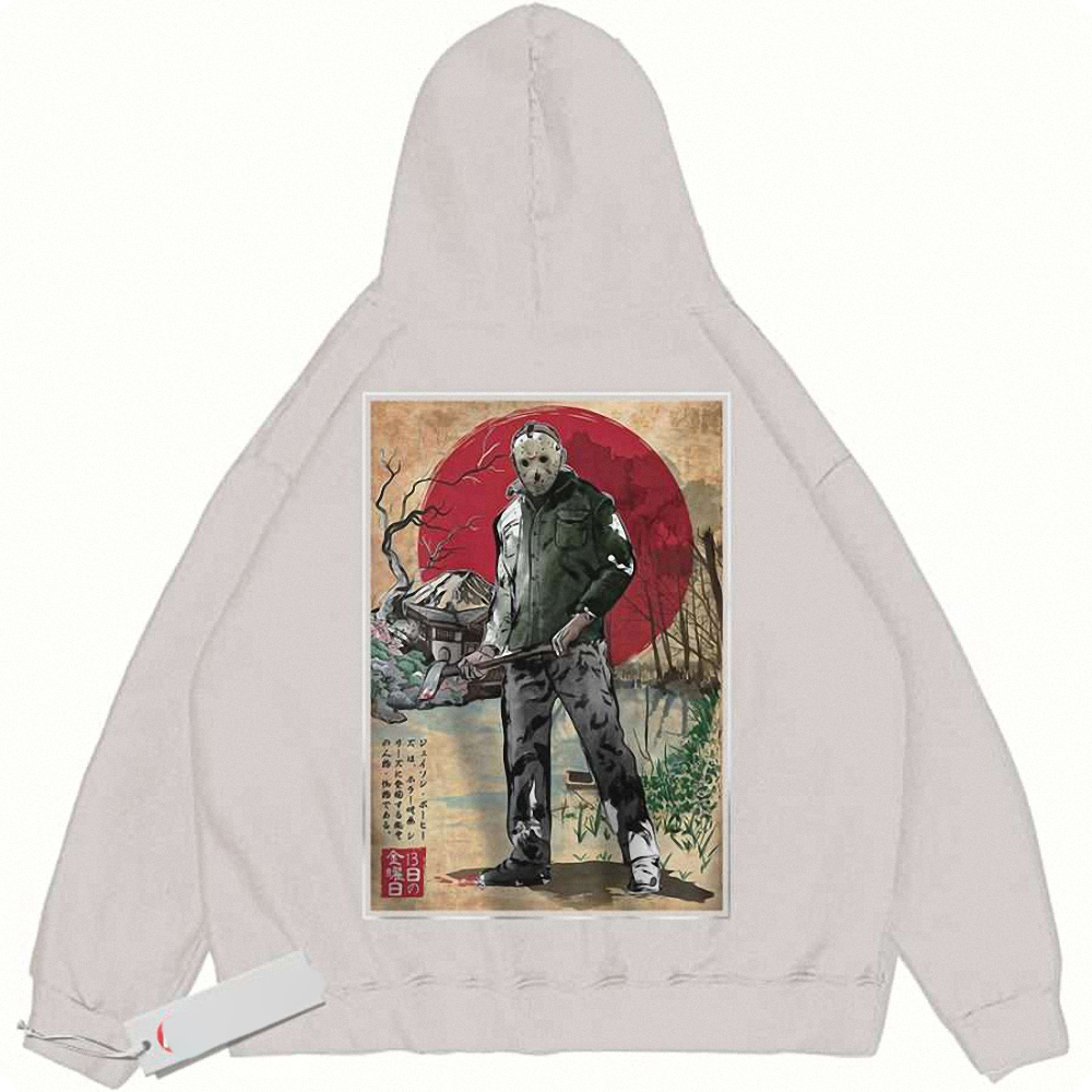 Jason Voorhees Hoodie, Friday the 13th Hoodie, Halloween Horror Hoodie, Vintage Hoodie