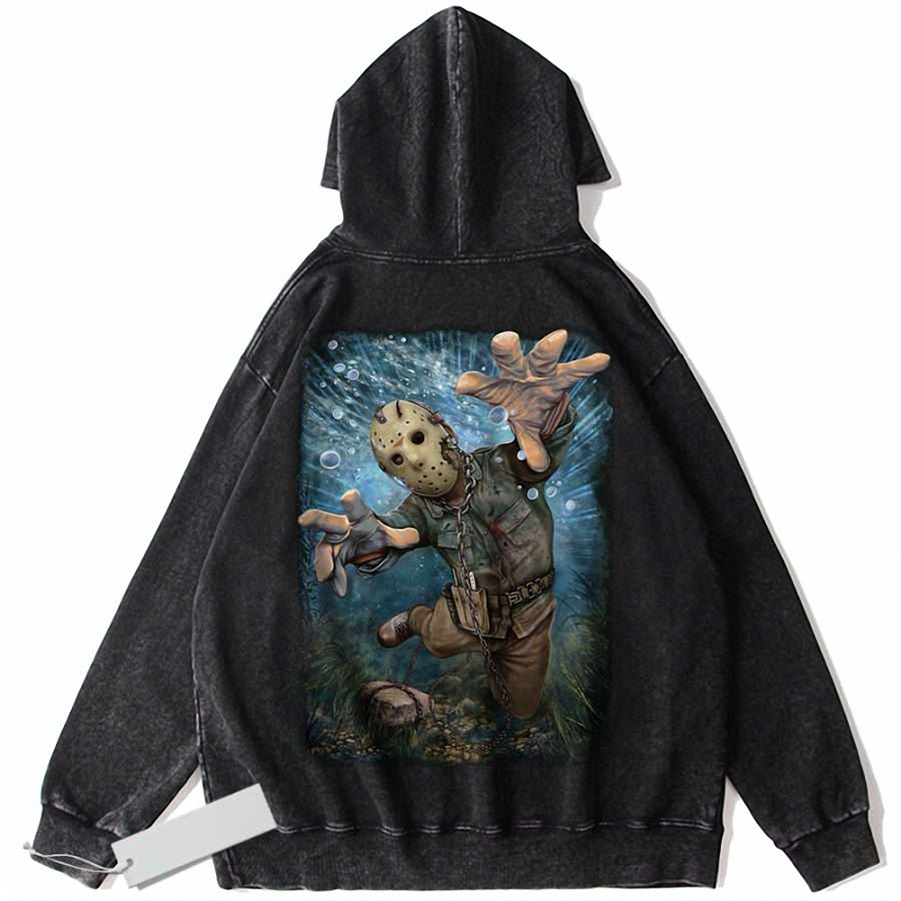 Jason Voorhees Hoodie, Friday the 13th Hoodie, Halloween Hoodie, Vintage Hoodie