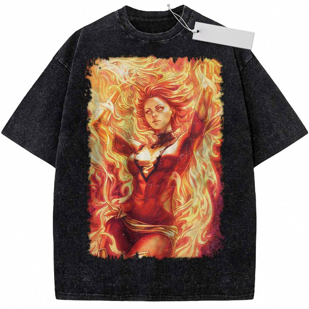 Jean Grey Shirt, X-Men Shirt, Marvel Comics Shirt, Vintage T-Shirt 1