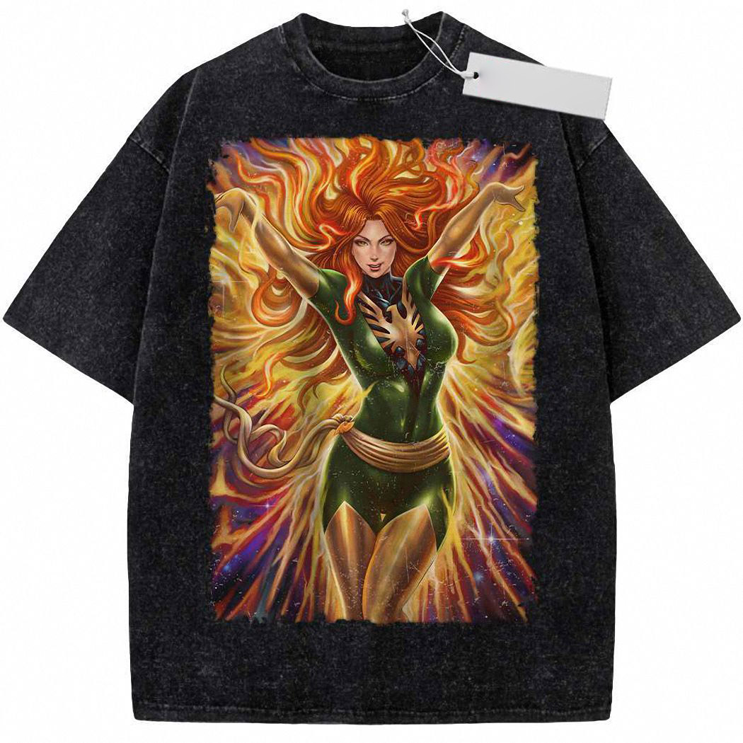 Jean Grey Shirt, X-Men Shirt, Marvel Comics Shirt, Vintage Tee 5