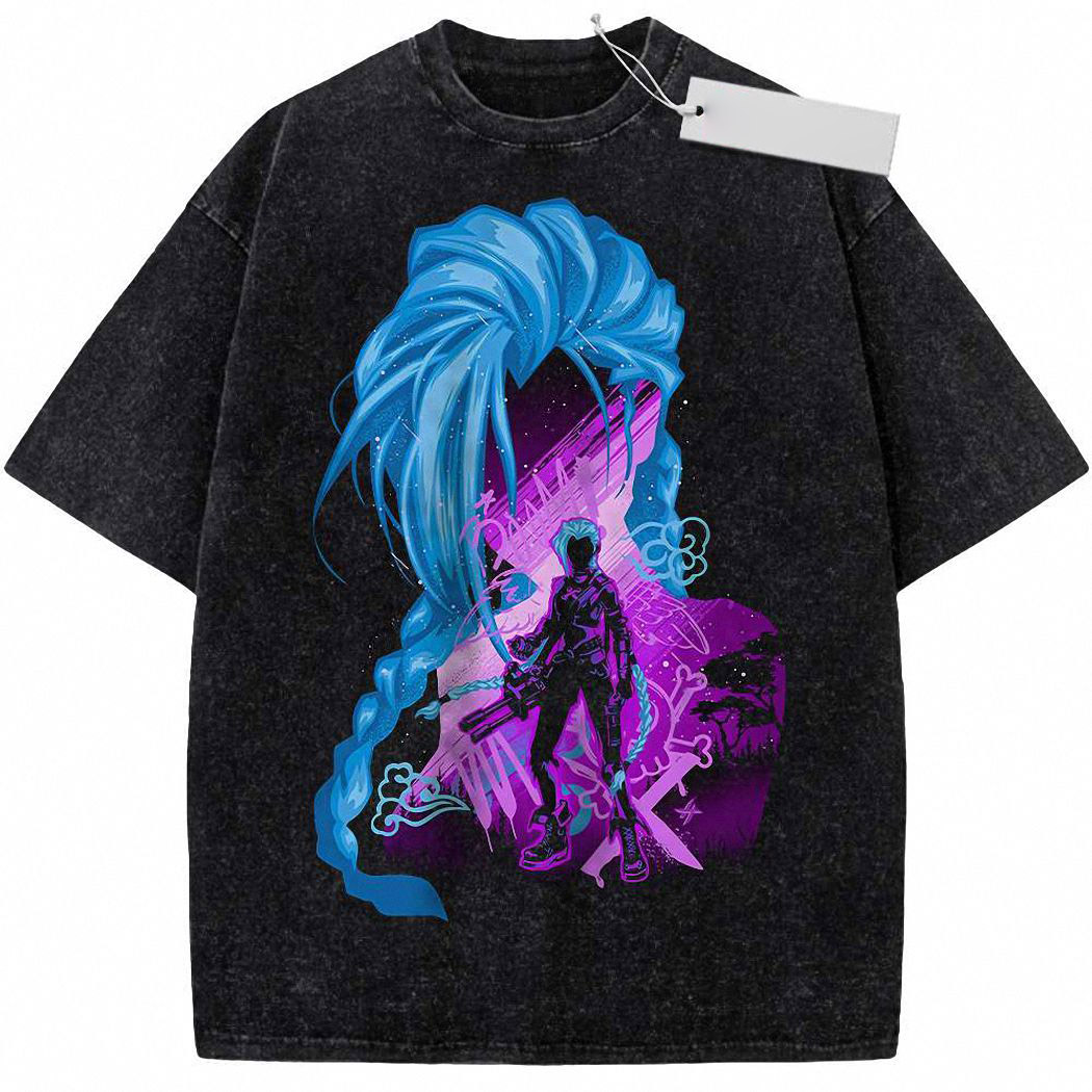 Jinx Shirt, League of Legends Shirt, LoL Shirt, Game Shirt, Vintage T-Shirt 2