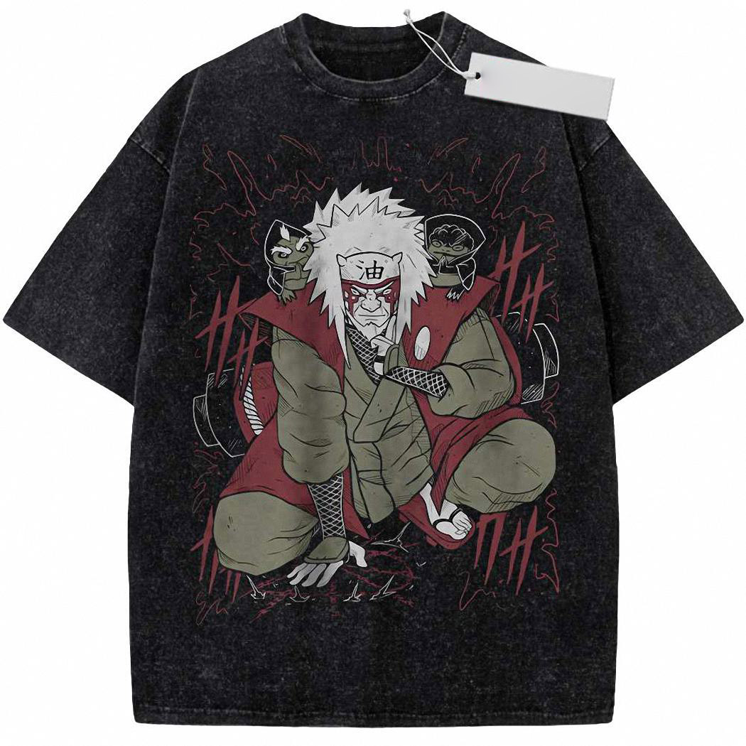 Jiraiya Shirt, Naruto Shirt, Anime Shirt, Vintage Tee 9