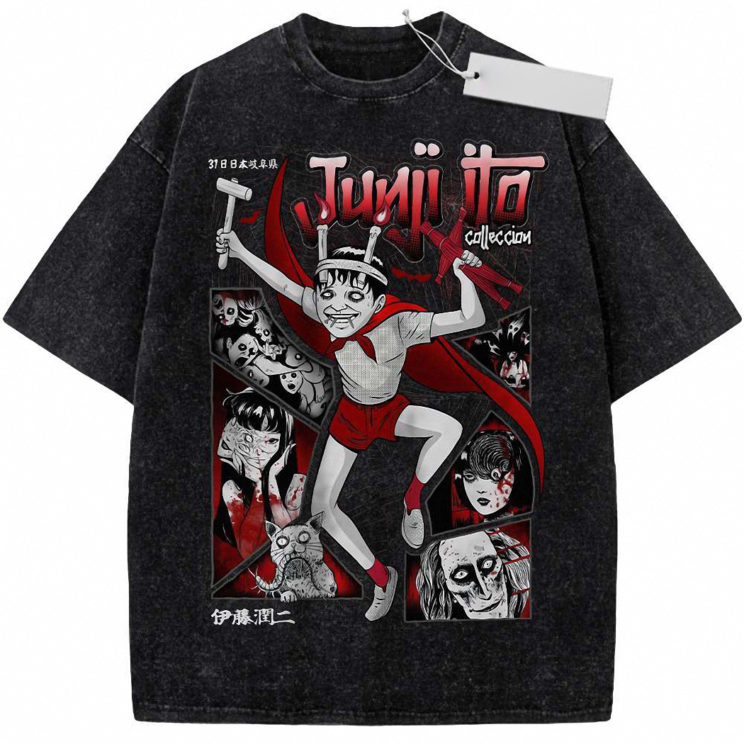 Junji Ito Collection Shirt, Halloween Shirt, Anime Shirt, Vintage Tee 1