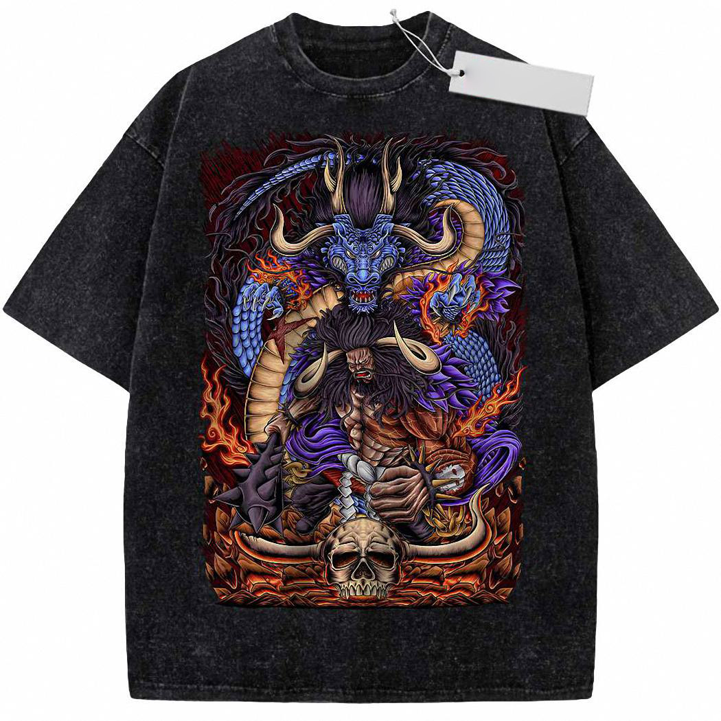Kaido Shirt, One Piece Shirt, Anime Shirt, Vintage T Shirt 105