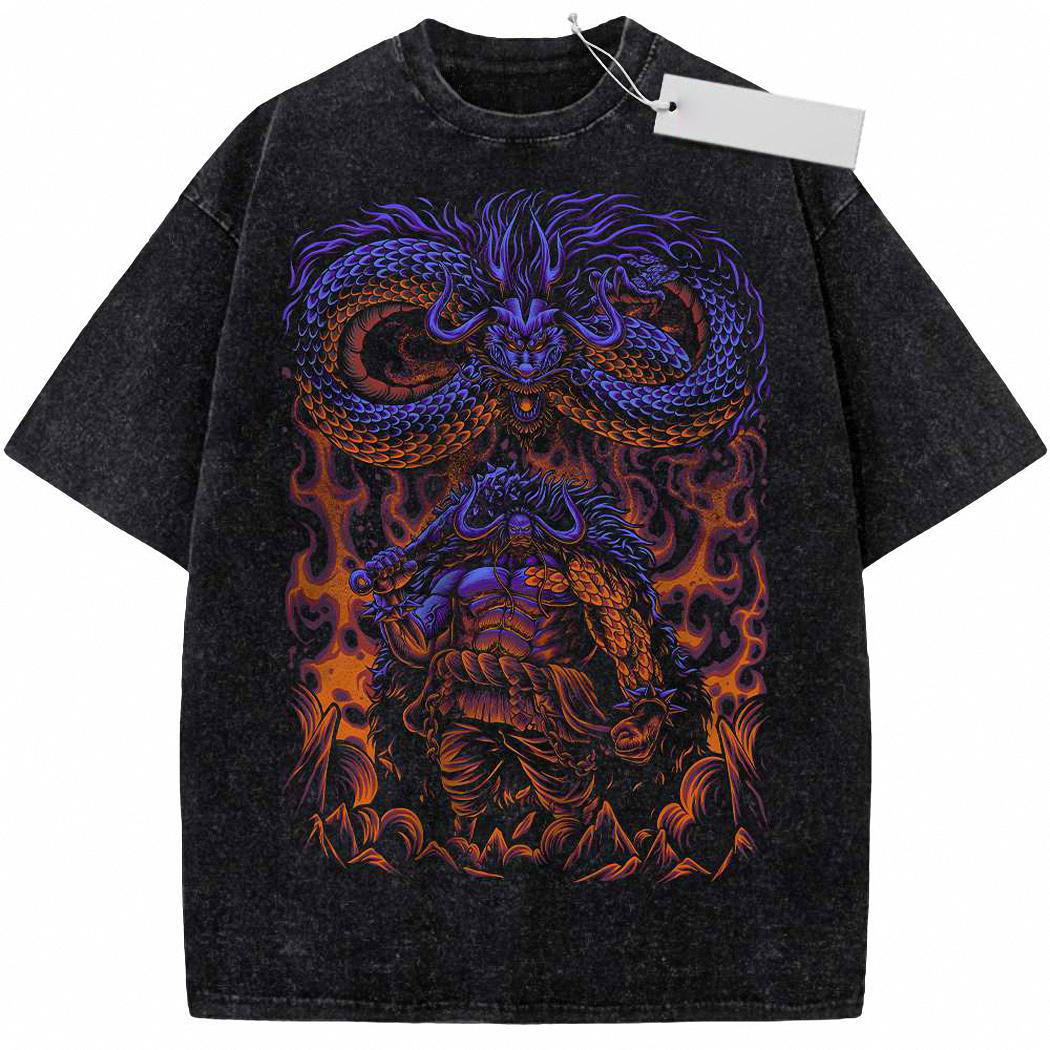 Kaido Shirt, One Piece Shirt, Anime Shirt, Vintage Tee 9