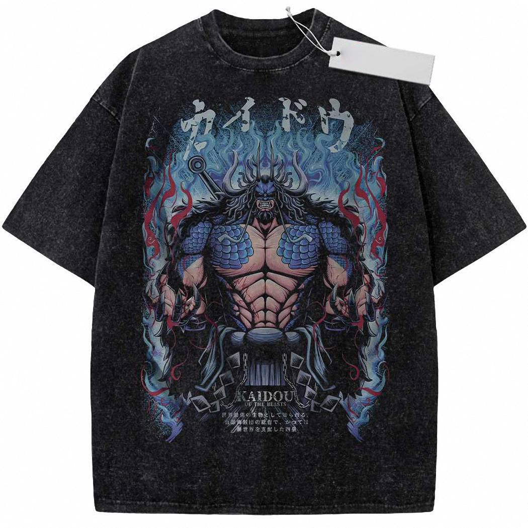 Kaido Shirt, One Piece Shirt, Anime Shirt, Vintage Tee 663