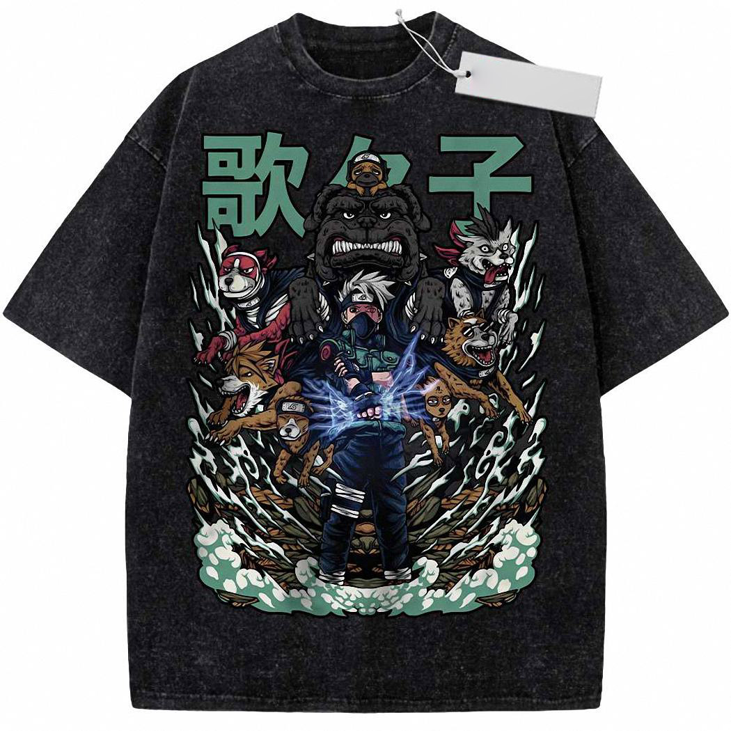 Kakashi Hatake Shirt, Naruto Shirt, Anime Shirt, Vintage Tee 6