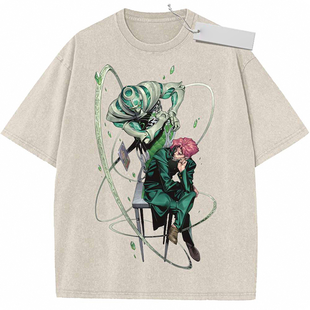 Kakyoin Noriaki Shirt, JoJo's Bizarre Adventure Shirt, Anime Shirt, Vintage Tee 7