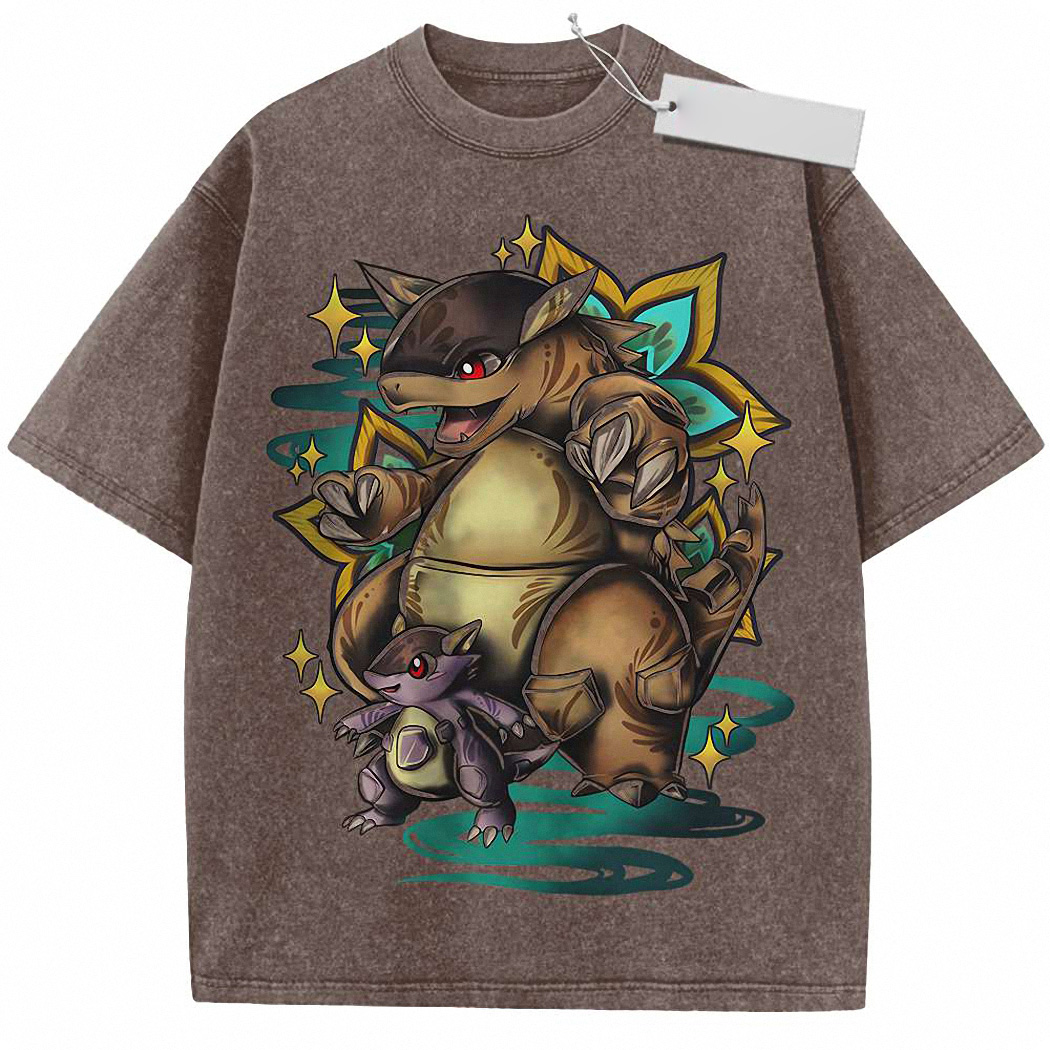 Kangaskhan Shirt, Anime Shirt, Vintage T-Shirt 2