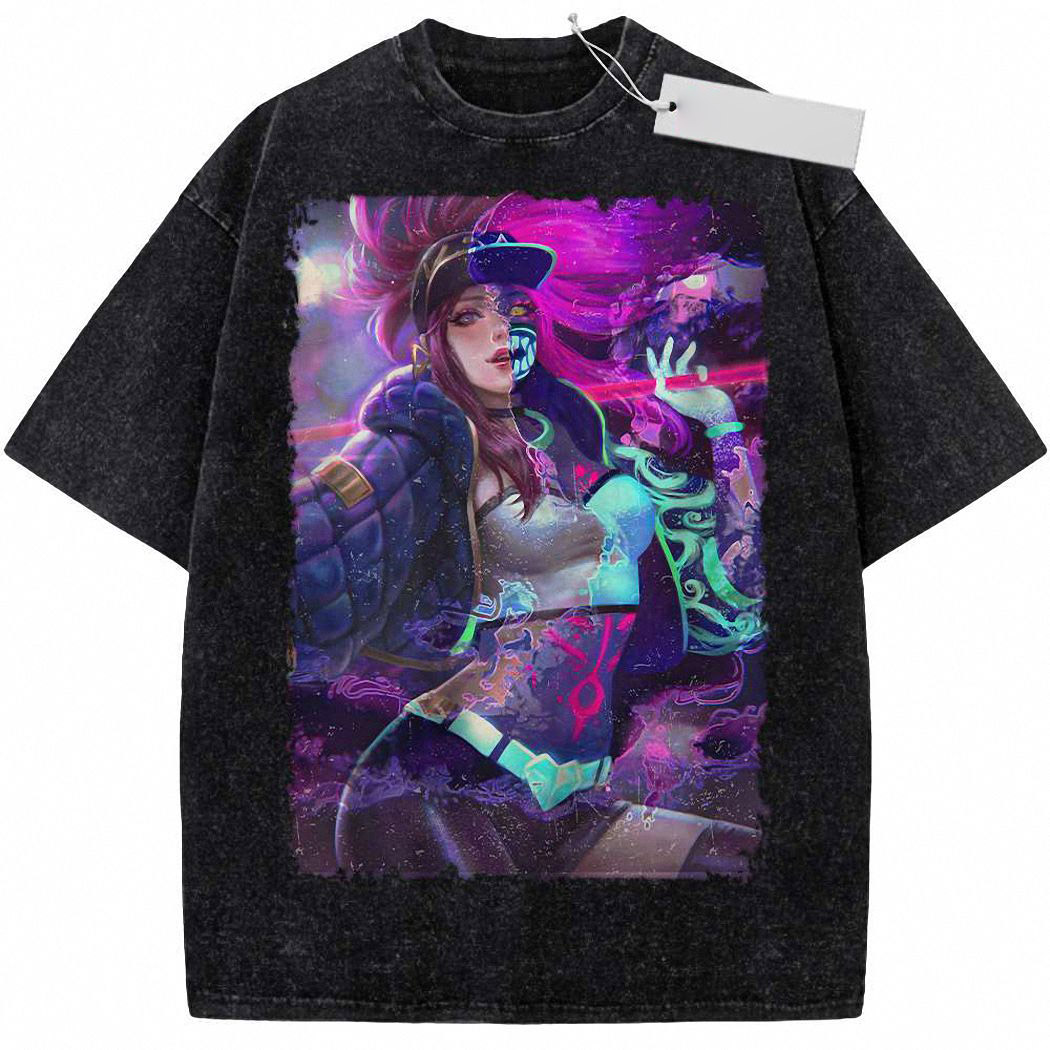 KDA Akali Shirt, League of Legends Shirt, LoL Shirt, Game Shirt, Vintage Tee 2