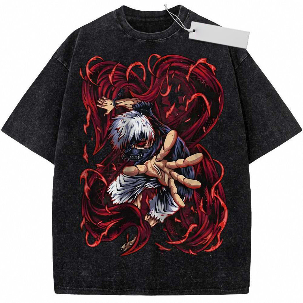 Ken Kaneki Shirt, Tokyo Ghoul Shirt, Anime Shirt, Vintage Tee 1