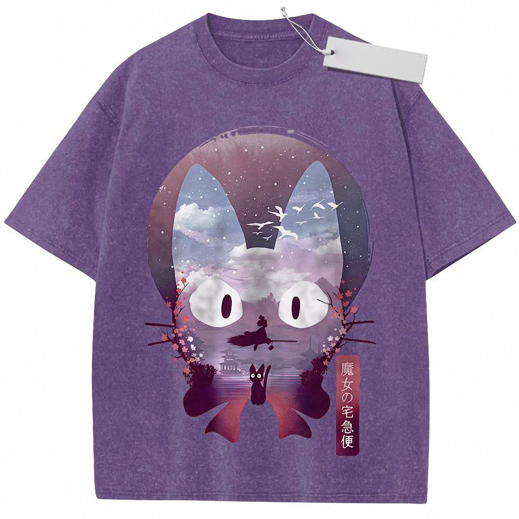 Kiki's Delivery Service Shirt, Studio Ghibli Shirt, Anime Shirt, Vintage Tee 6