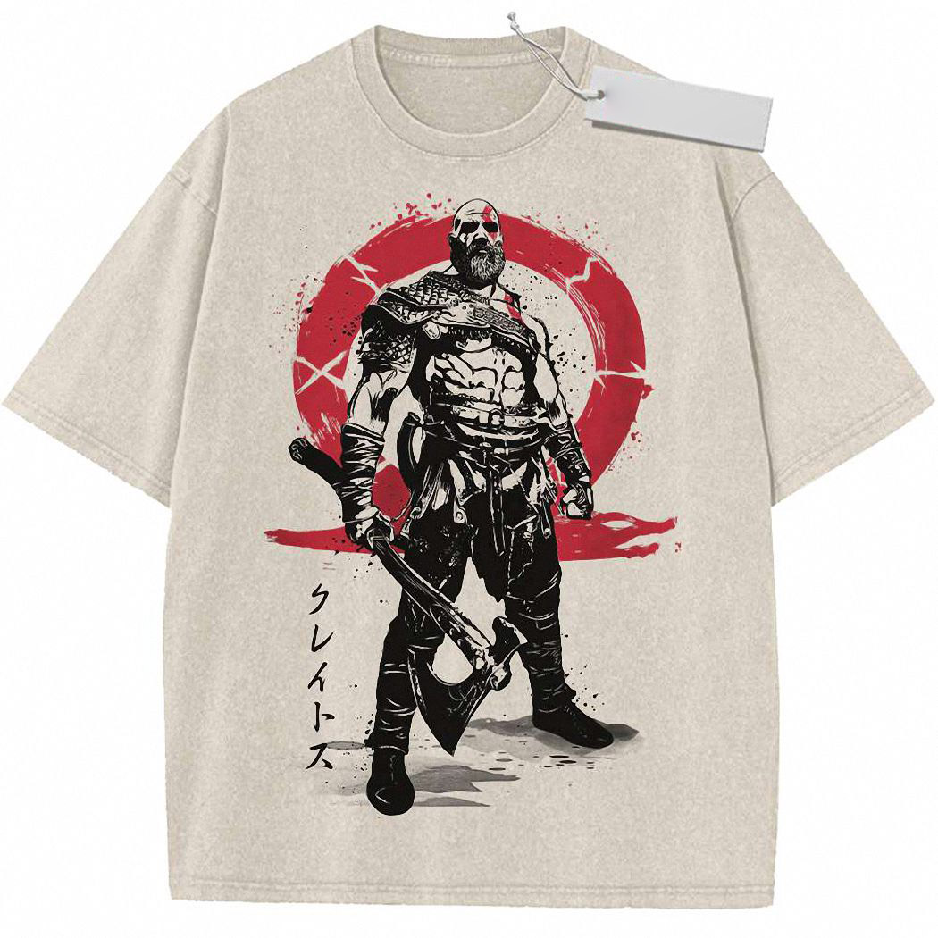 Kratos Shirt, God of War Shirt, Game Shirt, Vintage T-Shirt 3