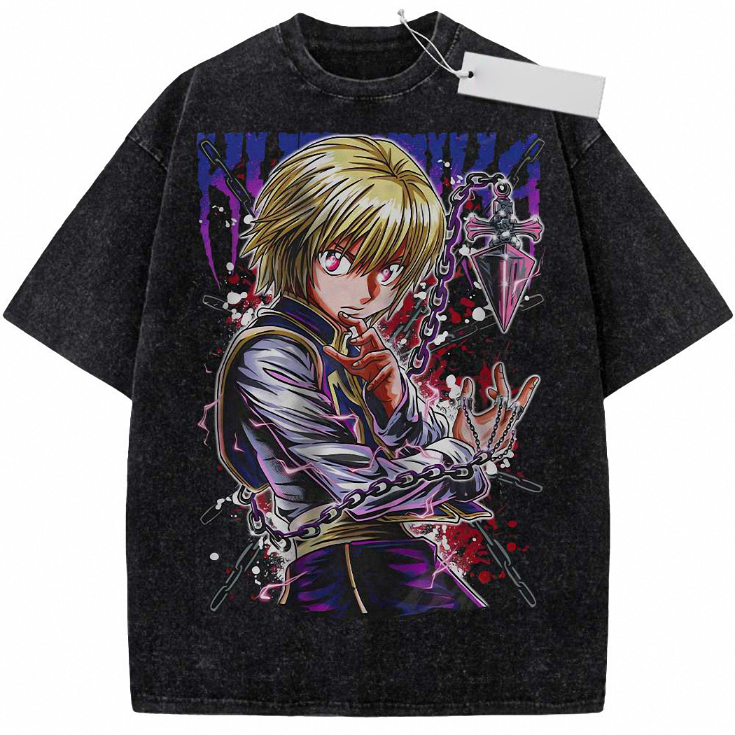 Kurapika Shirt, Hunter x Hunter Shirt, HxH Shirt, Anime Shirt, Vintage Tee 9