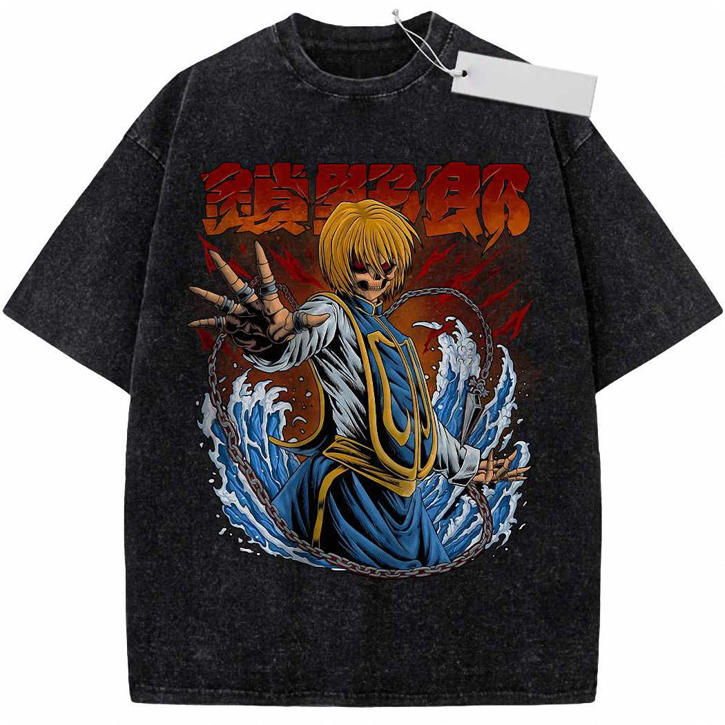 Kurapika Shirt, Hunter x Hunter Shirt, HxH Shirt, Anime Shirt, Vintage Tee 4