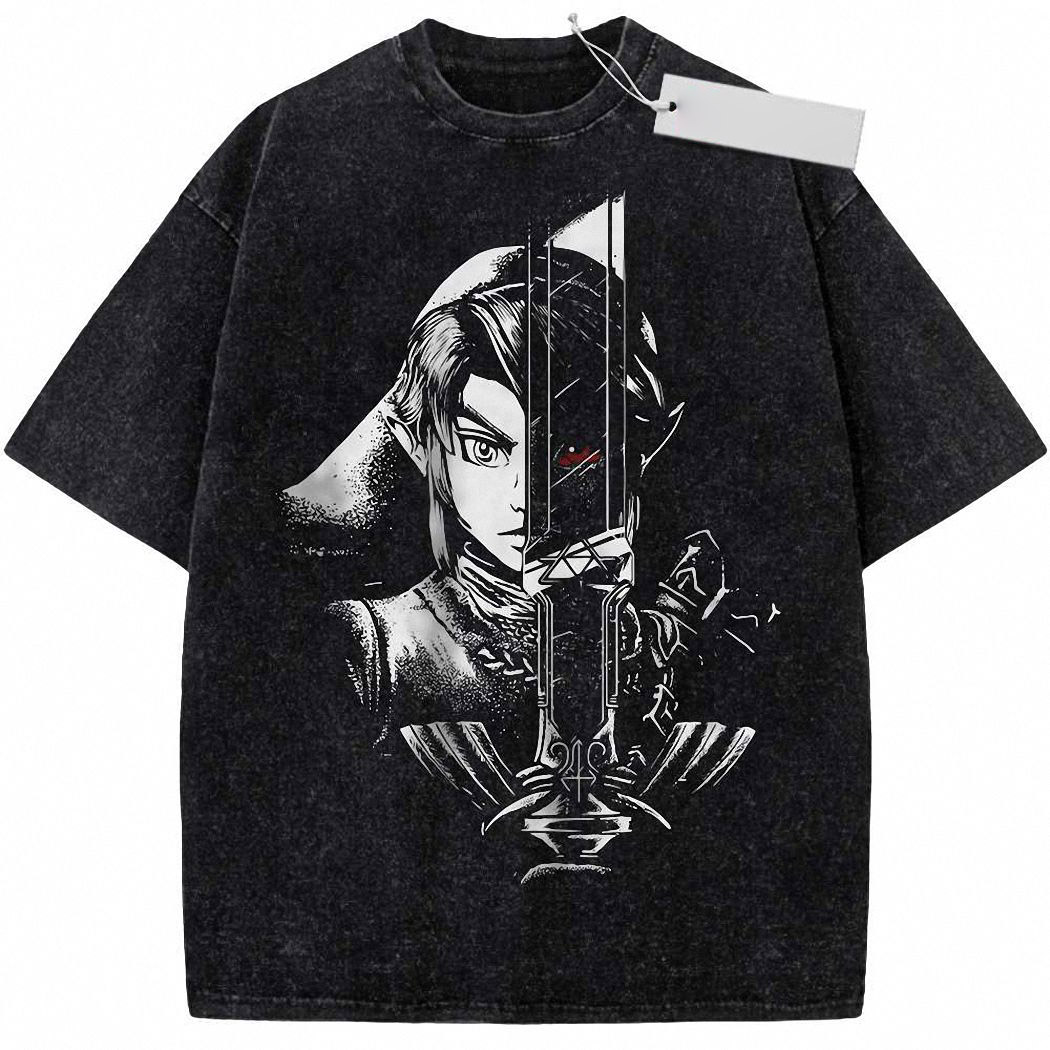 Link Shirt, The Legend of Zelda Shirt, Game Shirt, Vintage T-Shirt 9