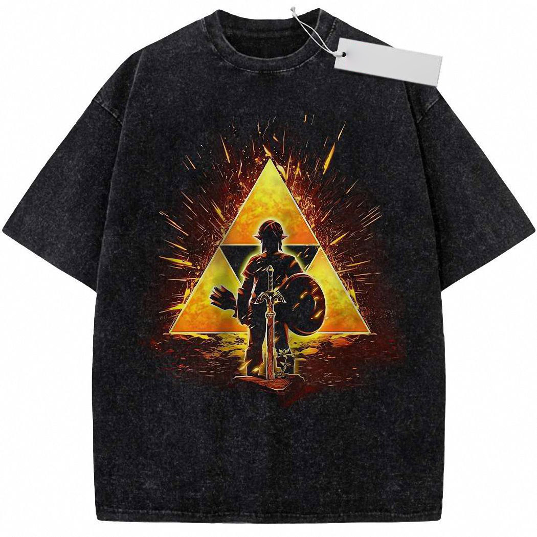 Link Shirt, The Legend of Zelda Shirt, Game Shirt, Vintage T-Shirt 6