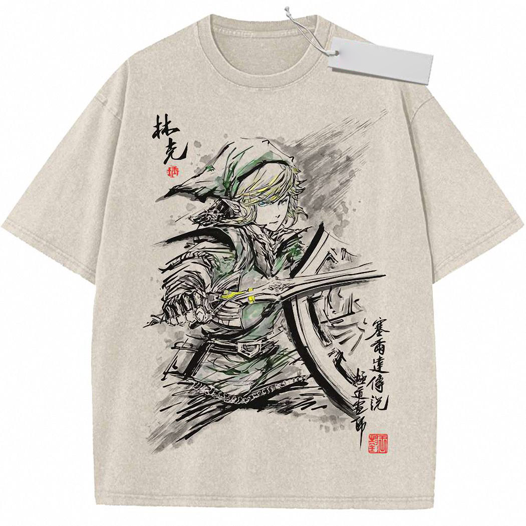 Link Shirt, The Legend of Zelda Shirt, Game Shirt, Vintage T-Shirt 2