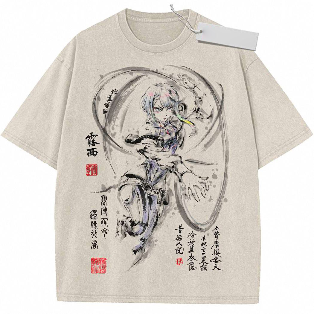 Lucy Shirt, Cyberpunk Edgerunners Shirt, Game Shirt, Vintage T-Shirt 5