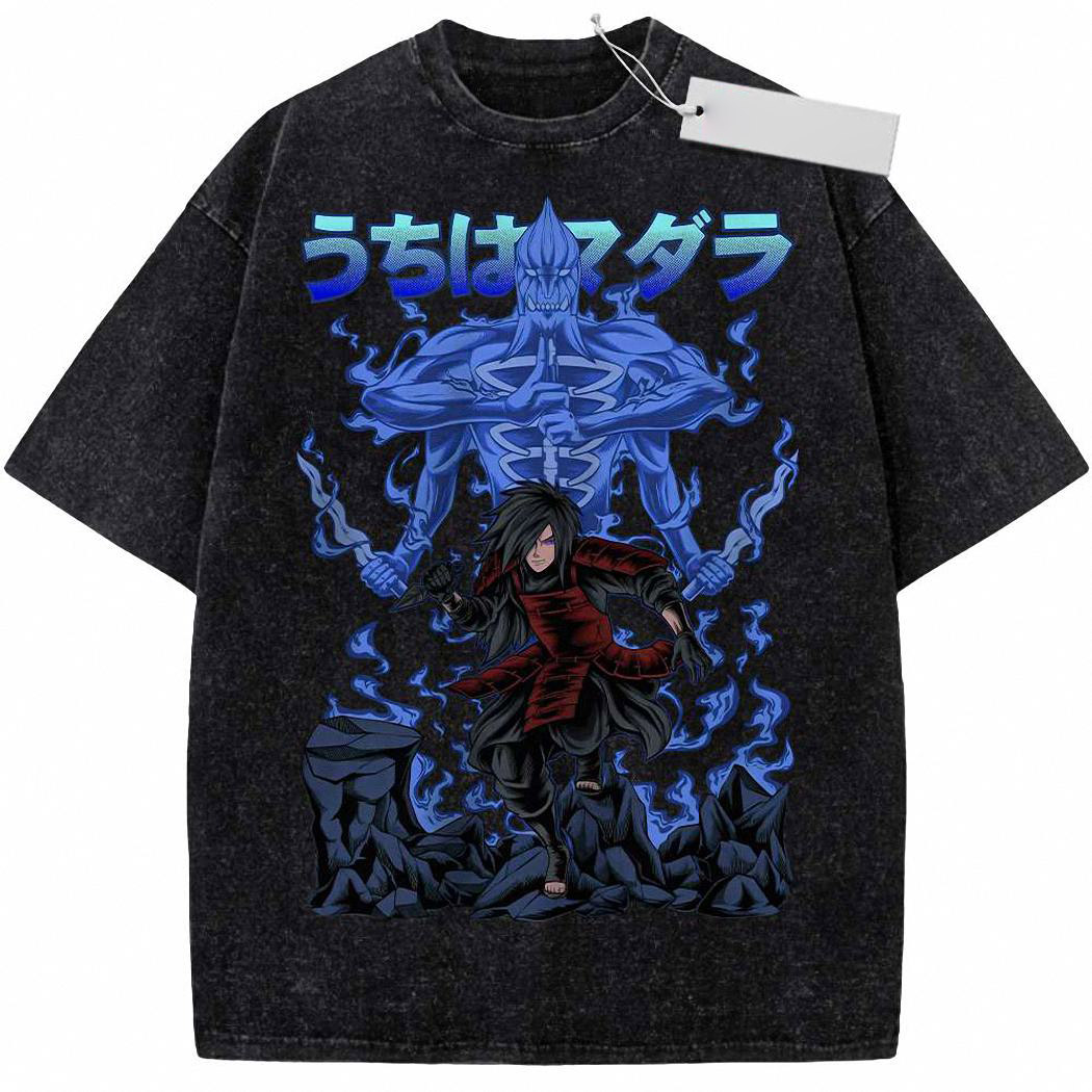 Madara Uchiha Shirt, Naruto Shirt, Anime Shirt, Vintage Tee 1