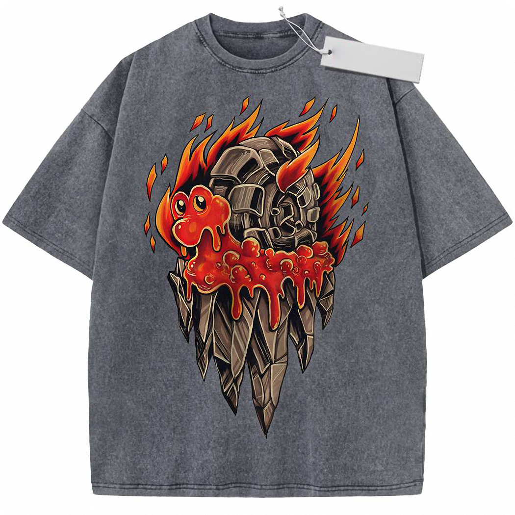 Magcargo Shirt, Anime Shirt, Vintage Tee 3