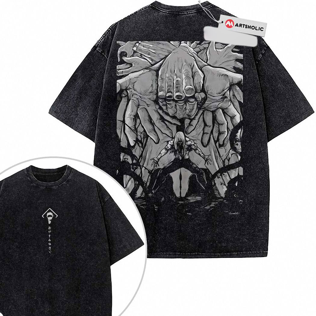 Mahito Shirt, Jujutsu Kaisen Shirt, Anime Shirt, Vintage T-Shirt 2-Sided 6