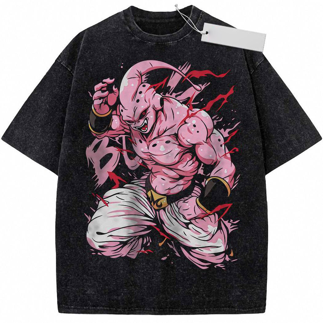 Majin Buu Shirt, Dragon Ball Shirt, Anime Shirt, Vintage T-Shirt 3