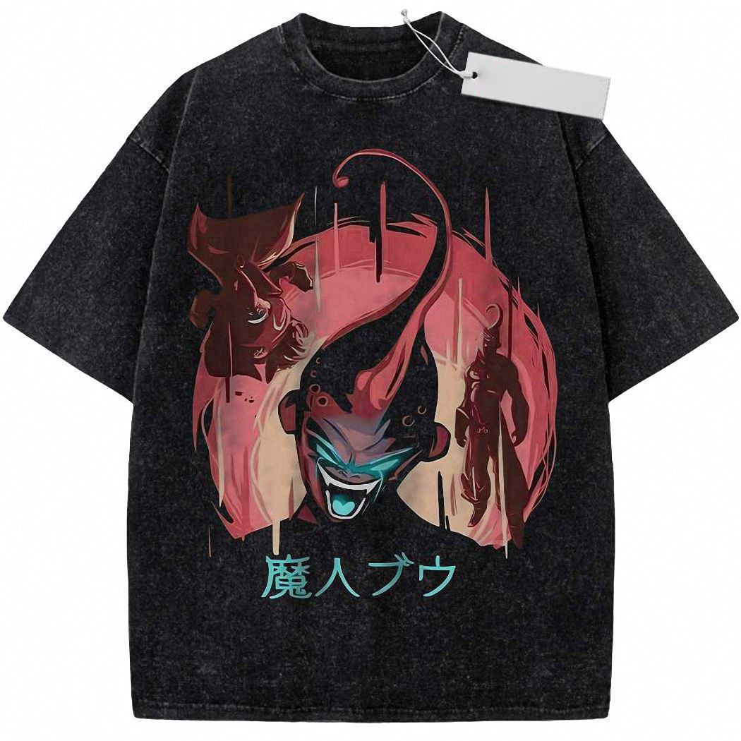 Majin Buu Shirt, Dragon Ball Shirt, DBZ Shirt, Anime Shirt, Vintage T-Shirt 1