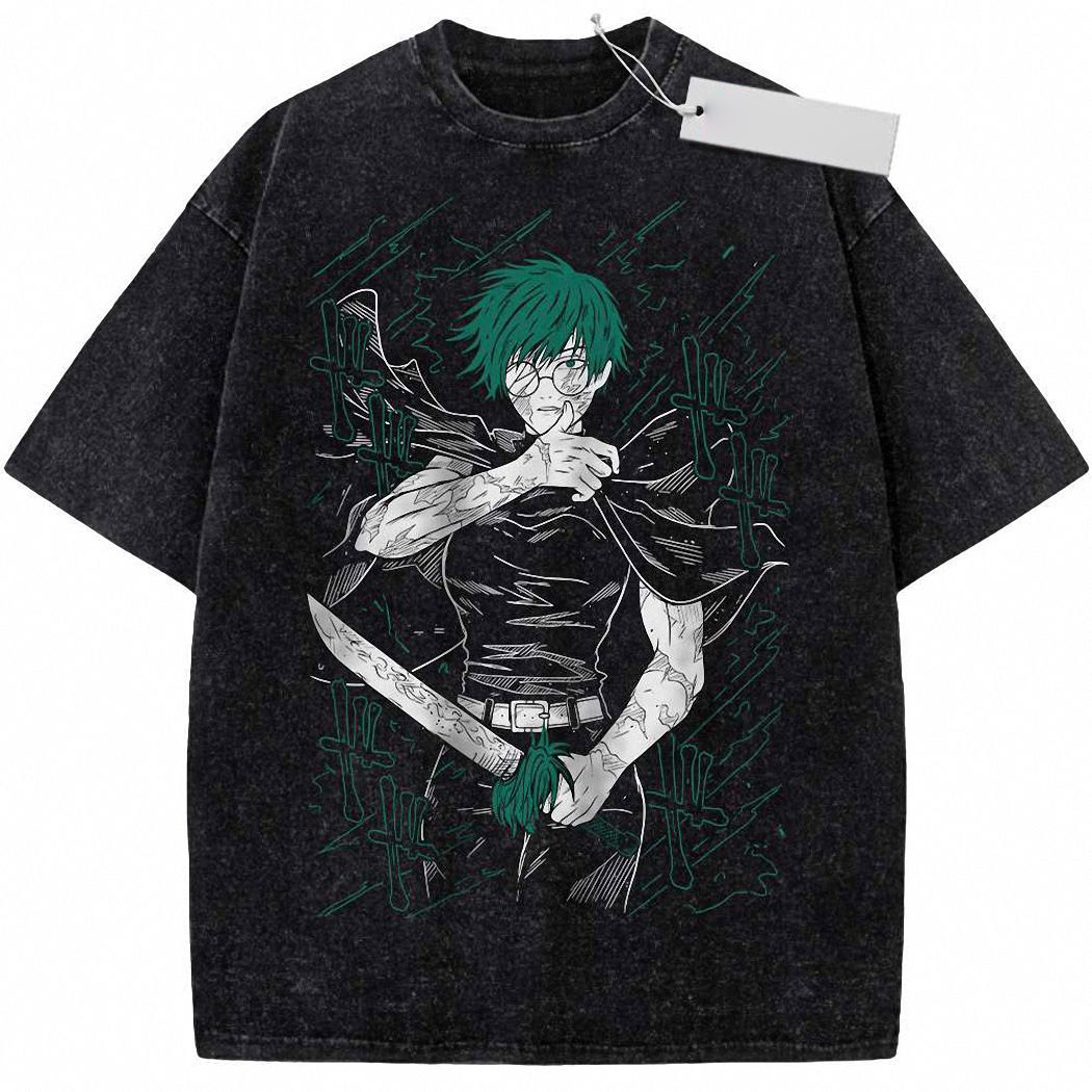Maki Zenin Shirt, Jujutsu Kaisen Shirt, Anime Shirt, Vintage Tee 2