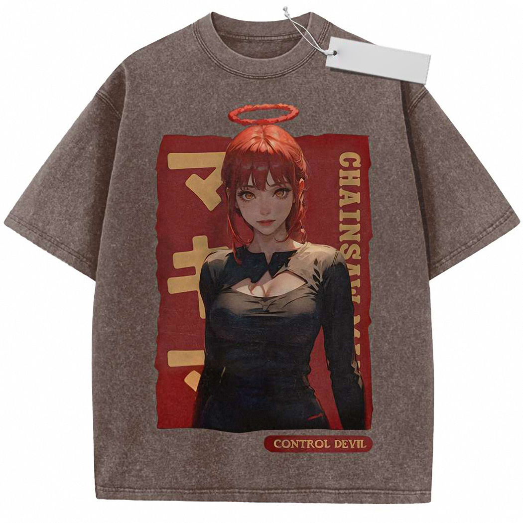 Makima Shirt, Chainsaw Man Shirt, Anime Shirt, Vintage Tee 8