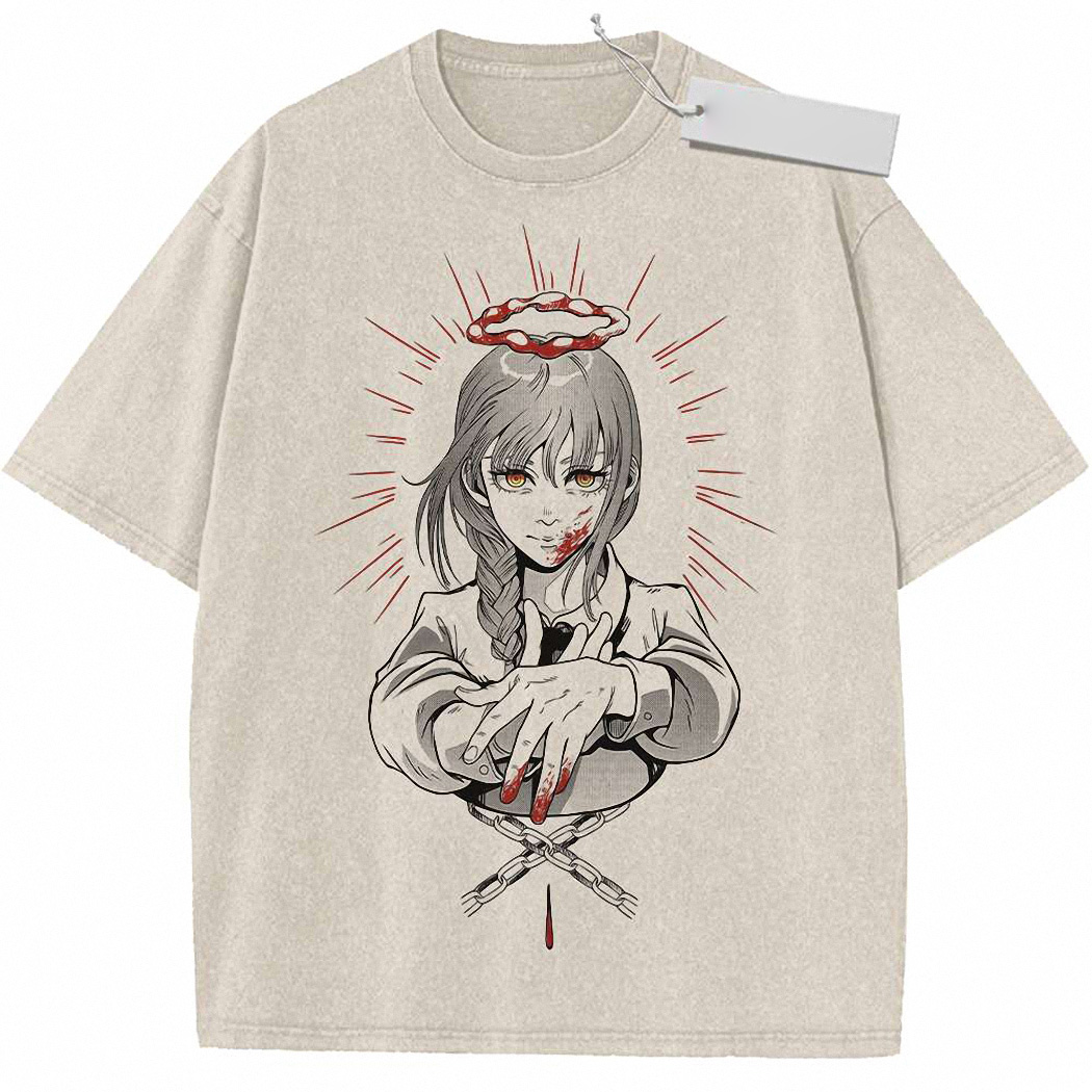 Makima Shirt, Chainsaw Man Shirt, Anime Shirt, Vintage Tee 6