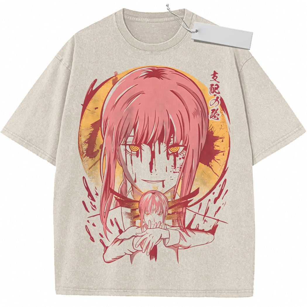 Makima Shirt, Chainsaw Man Shirt, Anime Shirt, Vintage Tee 525