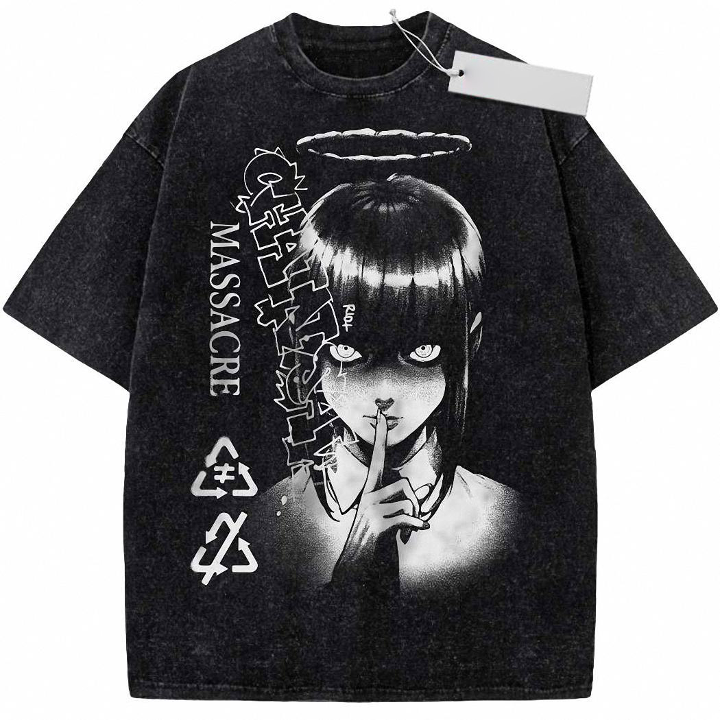 Makima Shirt, Chainsaw Man Shirt, Anime Shirt, Vintage Tee 100