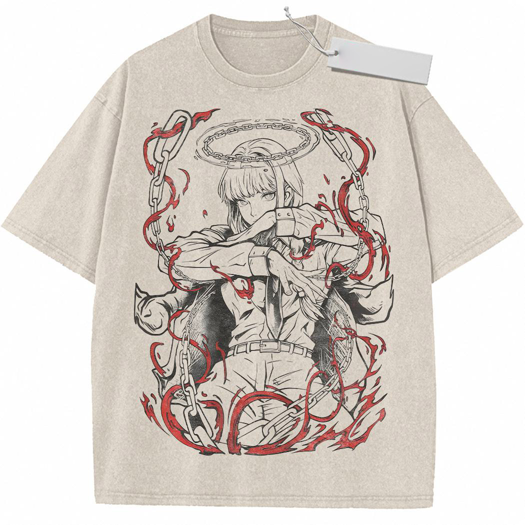 Makima Shirt, Chainsaw Man Shirt, Anime Shirt, Vintage Tee 555
