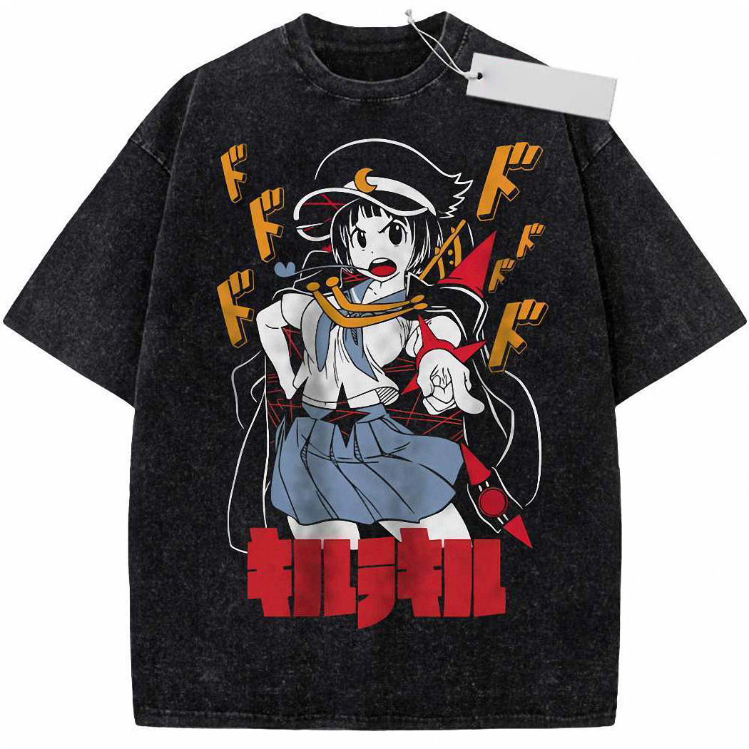 Mako Mankanshoku Shirt, Kill la Kill Shirt, Anime Shirt, Vintage Tee 5