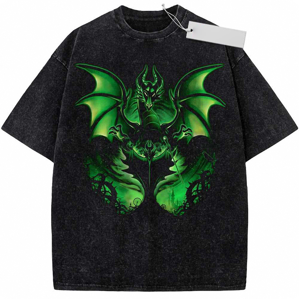 Maleficent Mistress of Evil Shirt, Animated Shirt, Vintage T-Shirt 5