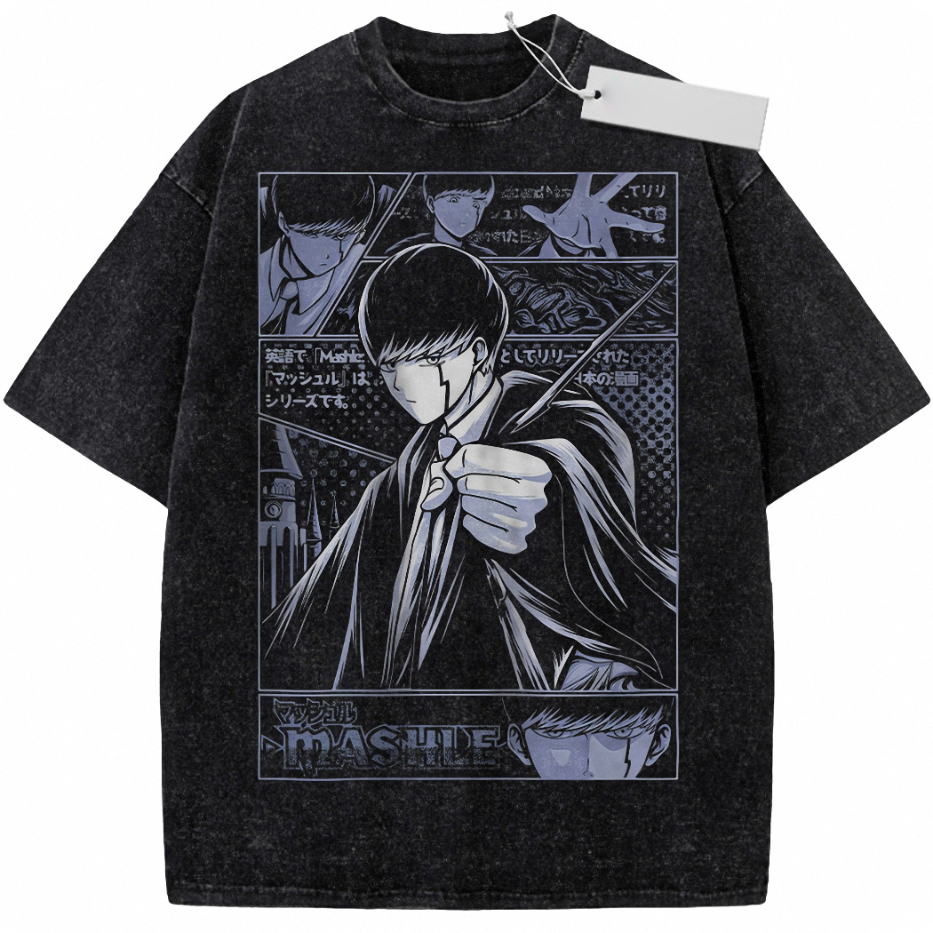 Mash Burnedead Shirt, Mashle Shirt, Anime Shirt, Vintage T-Shirt 4