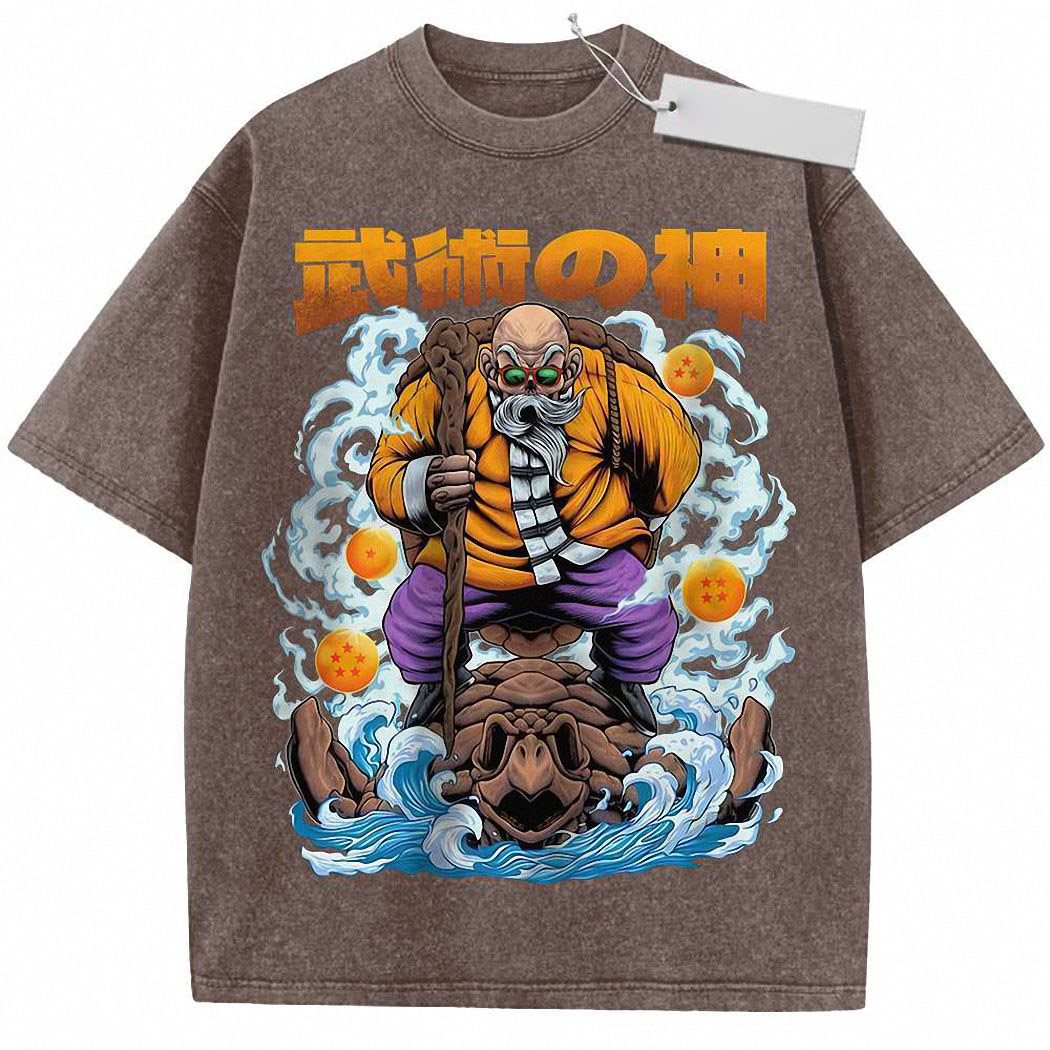 Master Roshi Shirt, Dragon Ball Shirt, DBZ Shirt, Anime Shirt, Vintage Tee 7