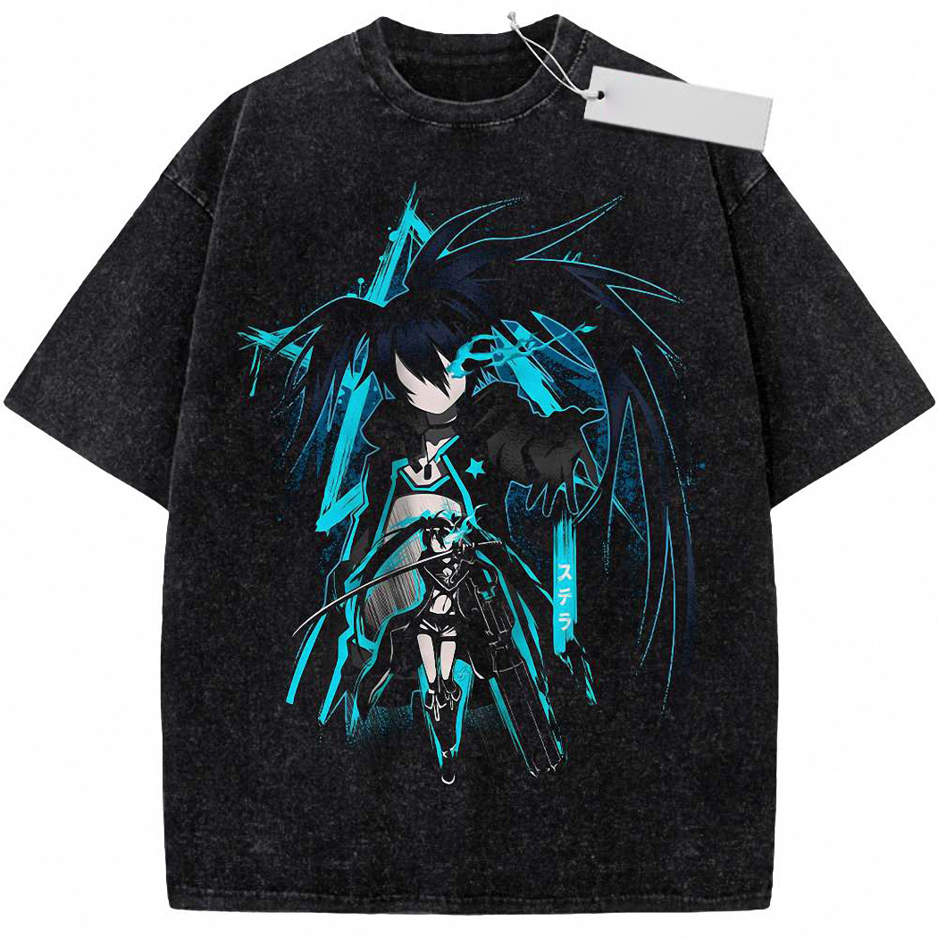 Mato Kuroi Shirt, Black Rock Shooter Shirt, Anime Shirt, Vintage T-Shirt 2