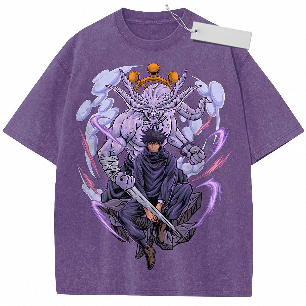 Megumi Fushiguro Shirt, Jujutsu Kaisen Shirt, Anime Shirt, Vintage T-Shirt 7