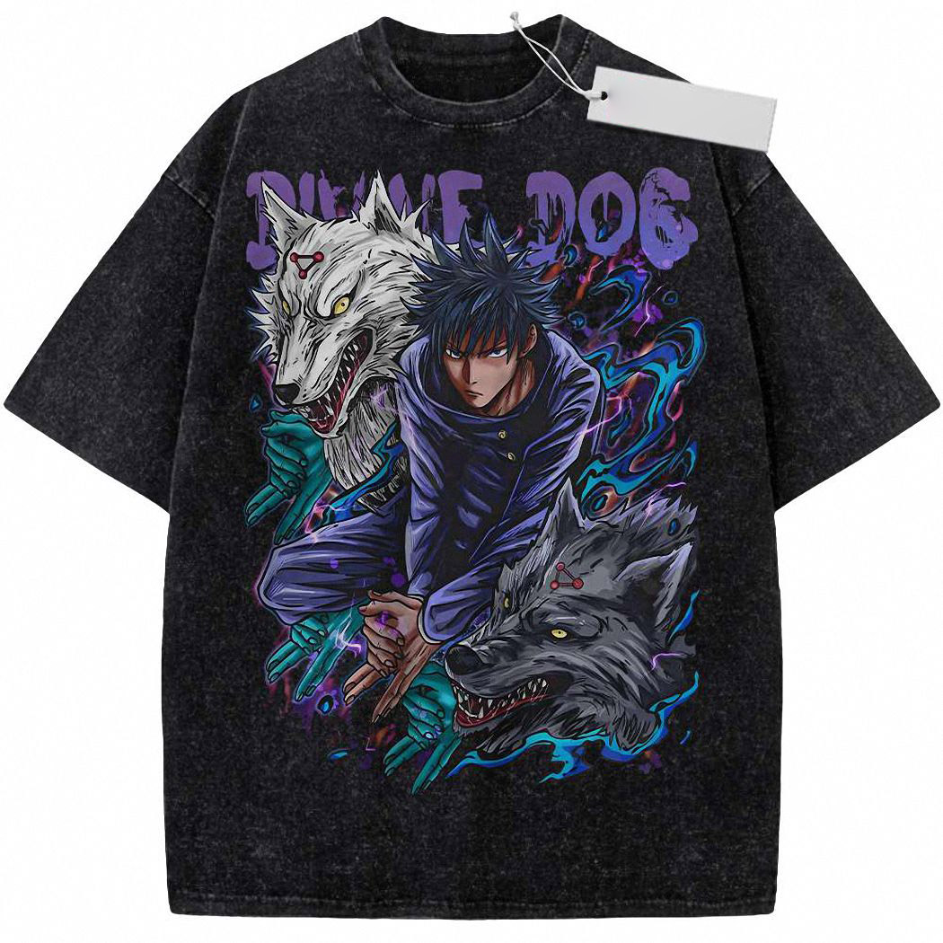 Megumi Fushiguro Shirt, Jujutsu Kaisen Shirt, JJK Shirt, Anime Shirt, Vintage Tee 3