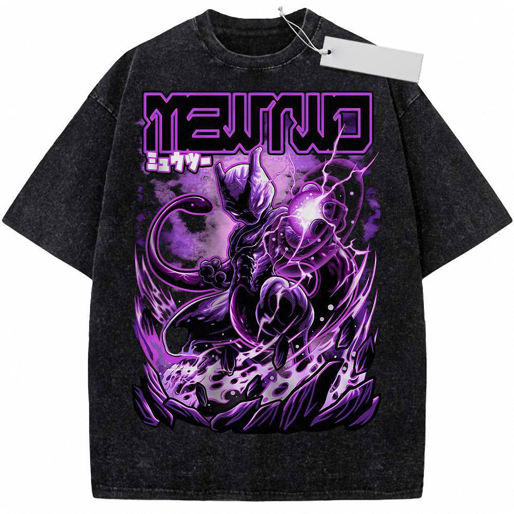 Mewtwo Shirt, Anime Shirt, Vintage T Shirt 152