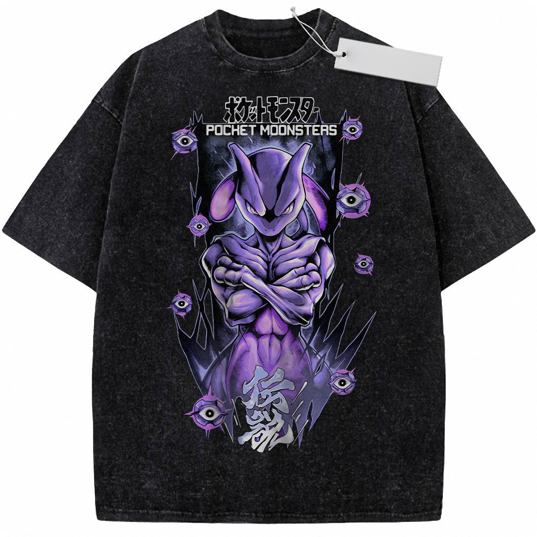 Mewtwo Shirt, Anime Shirt, Vintage Tee 952