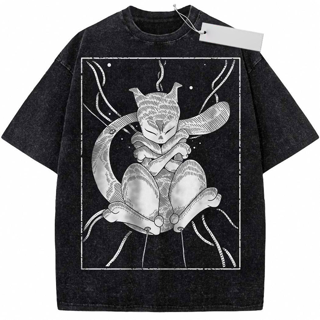 Mewtwo Shirt, Anime Shirt, Vintage Tee 923