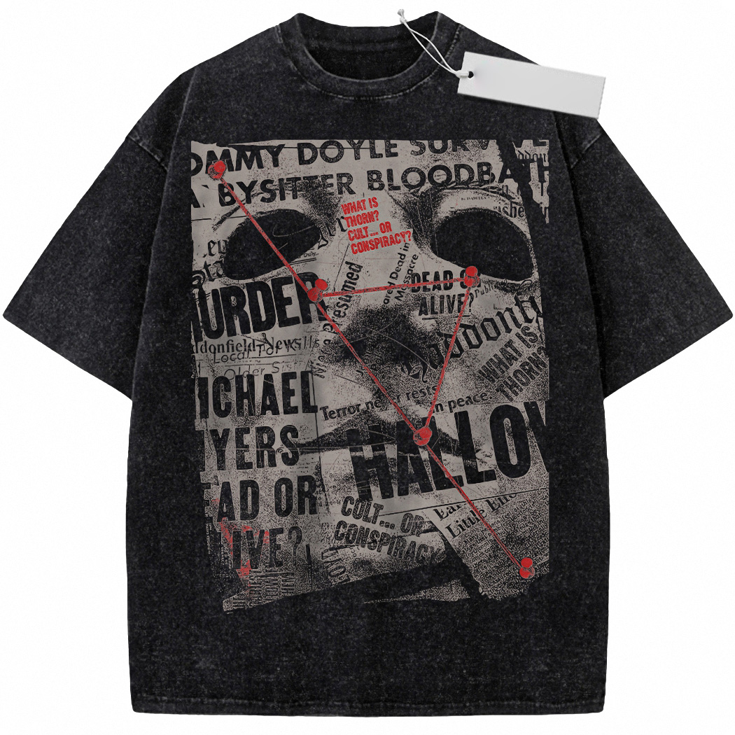 Michael Myers Shirt, Halloween Shirt, Vintage T-Shirt 4