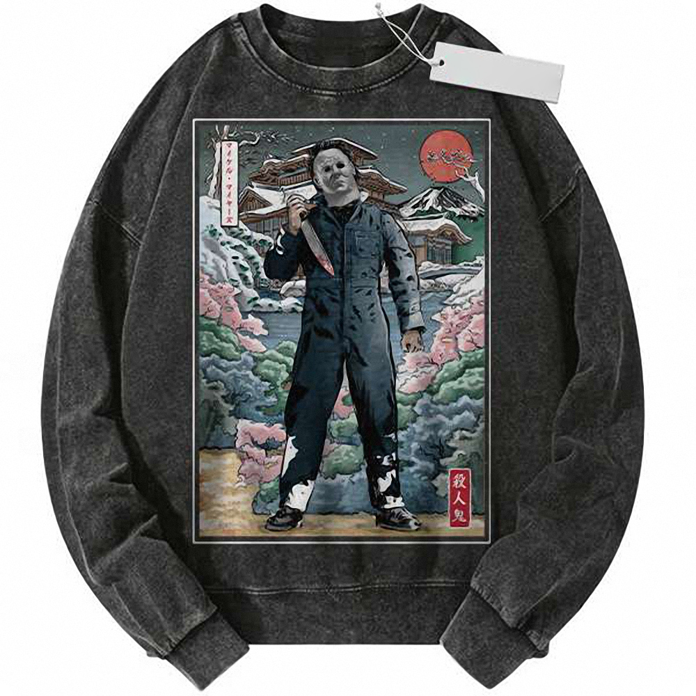 Michael Myers Sweatshirt, Halloween Sweatshirt, Horror Sweatshirt