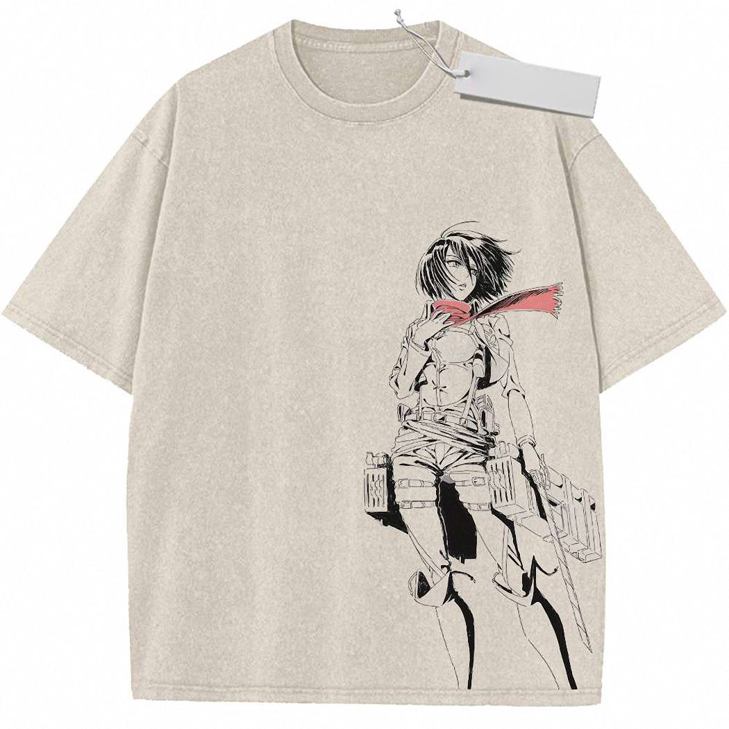 Mikasa Ackerman Shirt, Attack On Titan Shirt, AOT Shirt, Anime Shirt, Vintage Tee 8