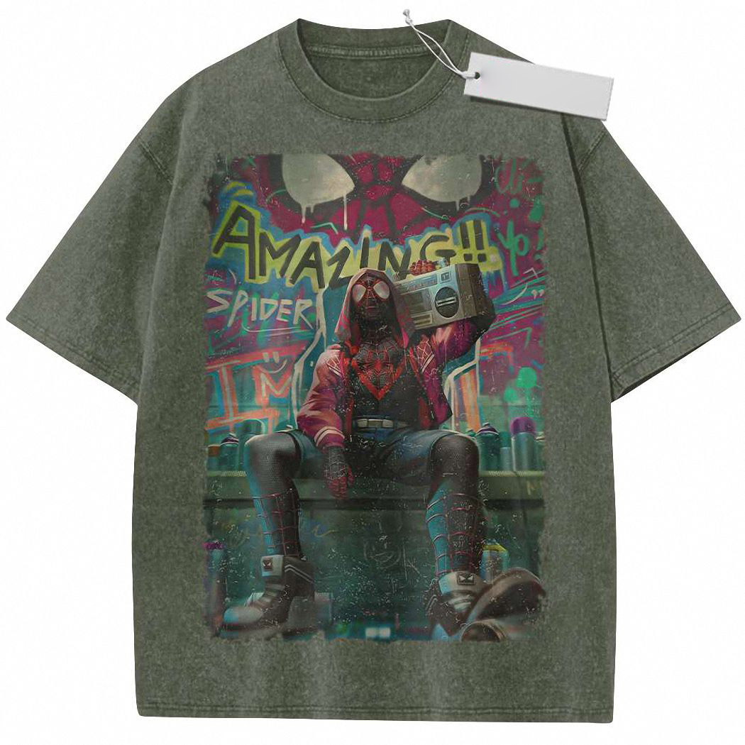 Miles Morales Shirt, Spider-Man Shirt, Marvel Comics Shirt, Vintage Tee 1